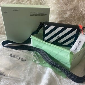 Off-White Mini Binder Clip Bag - 2019